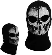 [BAIYSFFG] Skull Balaclava Ghost Mask New Ghosts Balaclava Bike Skateboard Cosply Costume Skull Mask Ghost Mask