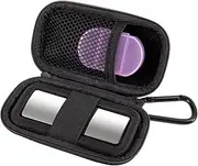 JDFHFGB Carrying Case for Kardiamobile EKG Monitor,Hard Shell Cases for Kardiamobile 6L 5L,Travel Case for Heart Monitor EKG,Heart Rate Monitor Holder（Case + Pill Box）