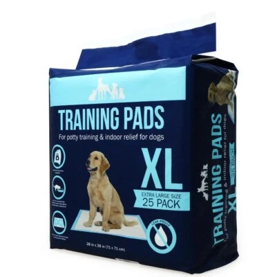 Xl Puppy Training Pads 25-Count