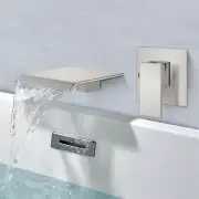 Aolemi Tub Faucet Waterfall Bathtub Faucets Wall Mount Tub Filler Bathroom Si...