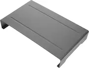 CIYODO Aluminum Alloy Screen Riser Shelf Ergonomic Desktop Computer Monitor Stand Height Increase for Enhanced Viewing Design Fits Laptops and Decor Styles Grey