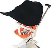 Stroller Shade - Stroller Sun Cover Shade Canopy - UV Protection Adjustable Sunshade Canopy Foldable Parasol for Travel Crib Car Seats Pram Baby Toddler Pushchair