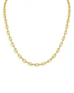 Cz By Kenneth Jay Lane Delicate Pave Link Necklace, 18