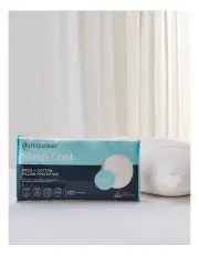 [MiniJumbuk] Sleep Cool Wool + Cotton Pillow Protector in White