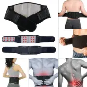 Magnetic Back Support Pain Relief Lower Lumbar Brace Belt Strap Posture❃