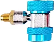 Quick Coupler Access Tee, Quick Coupler Adapter, Leak-Proof High Efficiency Precise Connector for Car Auto RV with Easy Installation and Performance