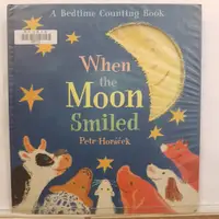 在飛比找蝦皮購物優惠-二手書📗英文繪本When The Moon Smiled//