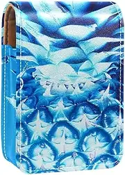 Lipstick Case,Portable Makeup Bag Cosmetic Pouch,Lipstick Holder Makeup Organizer,Watercolor Pineapple Fruit