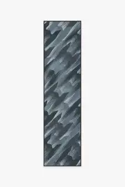 75' x 305' | Machine Washable Runner Rug | Kid & Pet Friendly | Indoor Rug | TIE Fighter Houndstooth Blue Rug | Ruggable