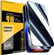 2 PCS For Apple iPhone 15 Anti Spy Privacy Tempered Glass Screen Protector