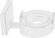 Happyyami 1set Wall Mounted Watch Charging Bracket Adhesive No- Space-Saving Indoor Accessory for Watch Maximize Wall Space Reduce Desk Clutter Transparent Charging Base