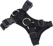 SUPVOX Pet Harness Dog Harness Mesh Fabric No-Choke Design Adjustable Chest Belt for Small to Medium Dogs