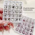 25pcs Nail Ornaments 3d Charms Nails Design Diy Phone Case Accessories