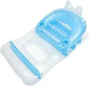 NAMOARLY Inflatable Floating Bed Pool Recliner Portable Swimming Mat PVC Lightweight User-Friendly
