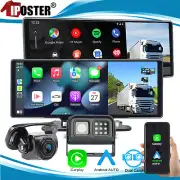 10.26" Dash cam Carplay Android Auto 1080P Backup Camera for Truck Caravan RV