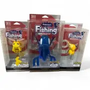 Pokemon Fishing Pikachu Kyogre Psyduck Lure Set Slow jitter Crawler Crank DUO