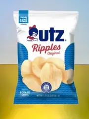 〽️ New Exclusive UTZ Ripples Original Potato Chips 7.75 oz