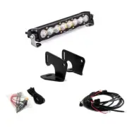Baja Designs Hood Mount Light Bar Kit 10in S8 Driving/Combo Pattern Clear Lens