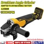 Cordless Brushless 125mm Angle Grinder Grinding Cutting For Dewalt 18V Battery