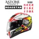 ASTONE ROADSTAR WW13 彩繪 內墨鏡 全可拆洗 眼鏡溝槽 全罩安全帽