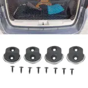 4Pcs Cargo Tie Down Anchors Rear Side Parts D Ring Tie Downs Grocery Bag Car