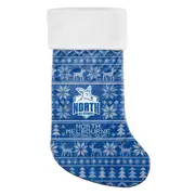 North Melbourne Kangaroos AFL Christmas Stocking Gift Bag Sock Xmas Hanging Ornament