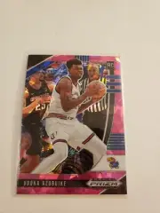 Udoka Azubuike 2020 Prizm Draft Picks Pink Cracked Ice RC Rookie Card #31