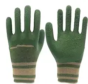 Womens Gardening Gloves, Yard Working Garden Gloves, Rubber Tools Accessories, Waterproof & Thorn-Proof for Weeding, Digging, Raking, Pruning