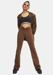 [Dolls Kill] Cocoa Sakeri Flare Trousers