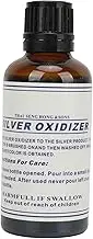 Silver Black, 1.7 Oz Silver Oxidizer Solution, Sterling Silver Oxidize Patina Gel, Apply a Black Patina Finish to Silver, Jewelry Tool for Oxidized Look on Art and Jewelry Projects