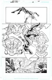 Astro City (Vol 3) #25 Pg 7 Original Art - Jesus Merino - Hummingbird - 2015