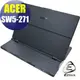 【EZstick】ACER Switch 12 SW5-271 專用 Carbon立體紋機身保護貼(平板機身背貼+鍵盤基座貼)DIY 包膜