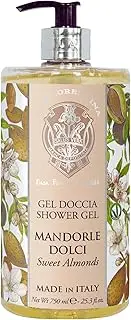 La Florentina Sweet Almond Shower Gel Bottle Pump 750ml