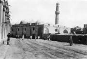 Mosque on River Street Baghdad Mesopotamia WWI 1918 Mesopotamia Old Photo