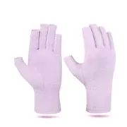 1 Pair of Sprots Protective Gloves for Men Women Purple