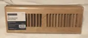 Menards Designer Image 15” Baseboard Register Natural Oak Finish
