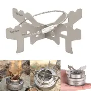 Outdoor Titanium Alcohol Stove Rack Outdoor Camping Support Cross Stand