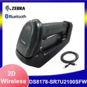 Zebra Symbol DS8178-SR7U2100SFW 2D/1D USB Wireless Bluetooth Barcode Scanner Kit