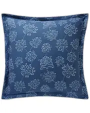 Anne de Solne Cotton Percale 200 Thread Count Nocturne Euro Sham