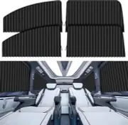 Car Window Shades 4 Pack Blackout Side Window Sun Shade Privacy Car Window