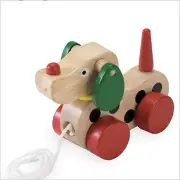 Wooden Pull Toy - Puppy - Pull Along 3106