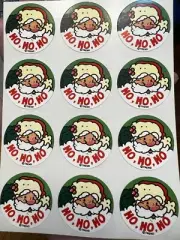Vintage Trend scratch sniff Stinky stickers Pine Scent Christmas Santa Read Desc