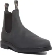 Blundstone Leather Chelsea Womens Boots In Rustic Black UK 3 - 6.5
