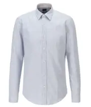 Hugo Boss Boss Ronni Slim Fit Linen Shirt size SMALL
