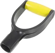 Veemoon D Shaped Gardening Shovel Handle Replacement Lightweight Ergonomic Grip for Spade Tools Comfortable and Easy to Use for Outdoor Garden Tasks Durable Plastic Construction
