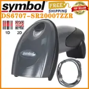 Zebra Symbol DS6707-DC20007ZZR Handheld Wired 1D 2D Barcode Scanner W/ USB Cable