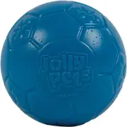 Mini Jolly Soccer Ball; Floating-Bouncing Dog Toy; 4" Ocean Blue