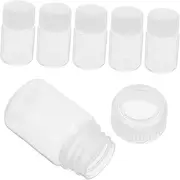 LIFKOME 6Pcs Chemical Reagent Bottles Transparent High Temperature Resistant Sample Containers for Liquid Storage Sealing Storage Bottles for Laboratory Use