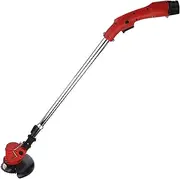 12V Electric Cordless Grass Trimmer 2000mAh Dual Li-ion Battery Lawn Mower Auto Release String Cutter Pruning Garden Tool,Suitable for Lawn Garden Pruning