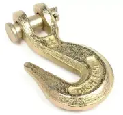 6 or 10 pcs 1/4, 5/16, or 3/8 Clevis Chain Grab Hook Wrecker Tow Chain Tie set
